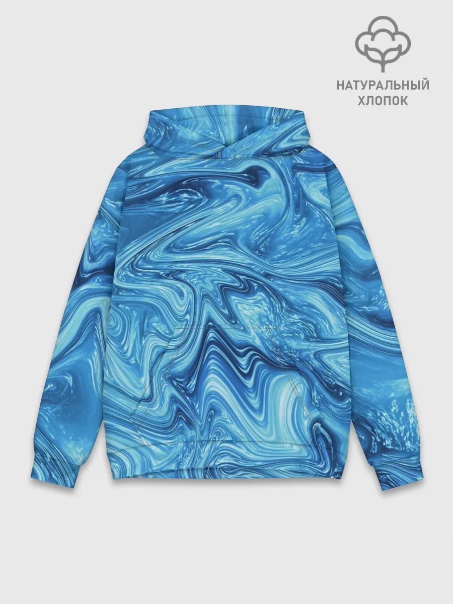 Худи мужской база хлопок / Водоворот