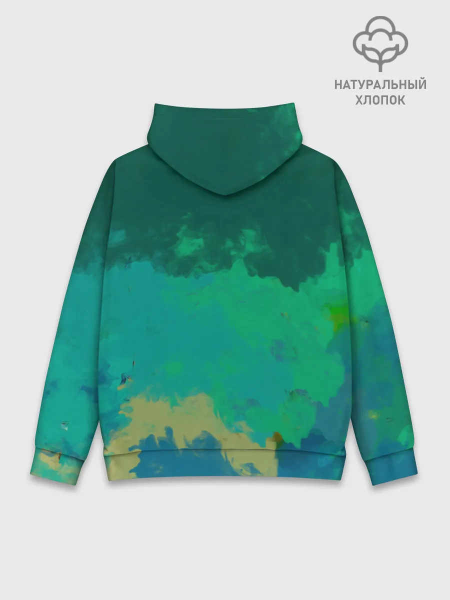 Худи мужской база хлопок / Черепашки ниндзя