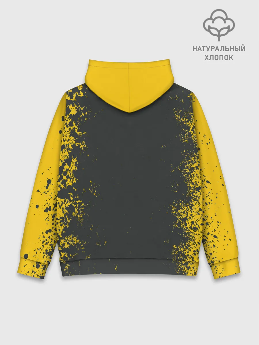 Худи мужской база хлопок / Пикачок