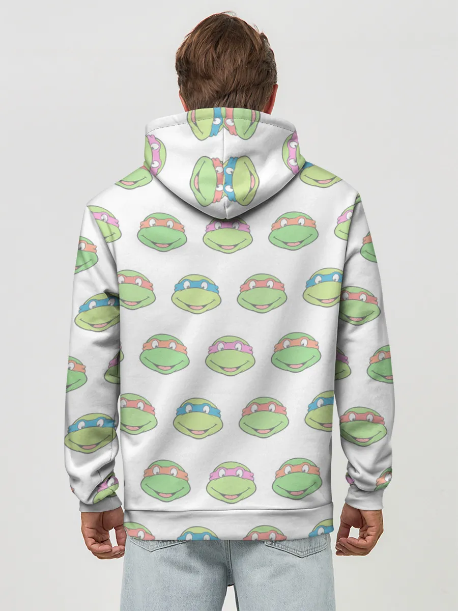 Худи мужской база хлопок / Черепашки-Ниндзя