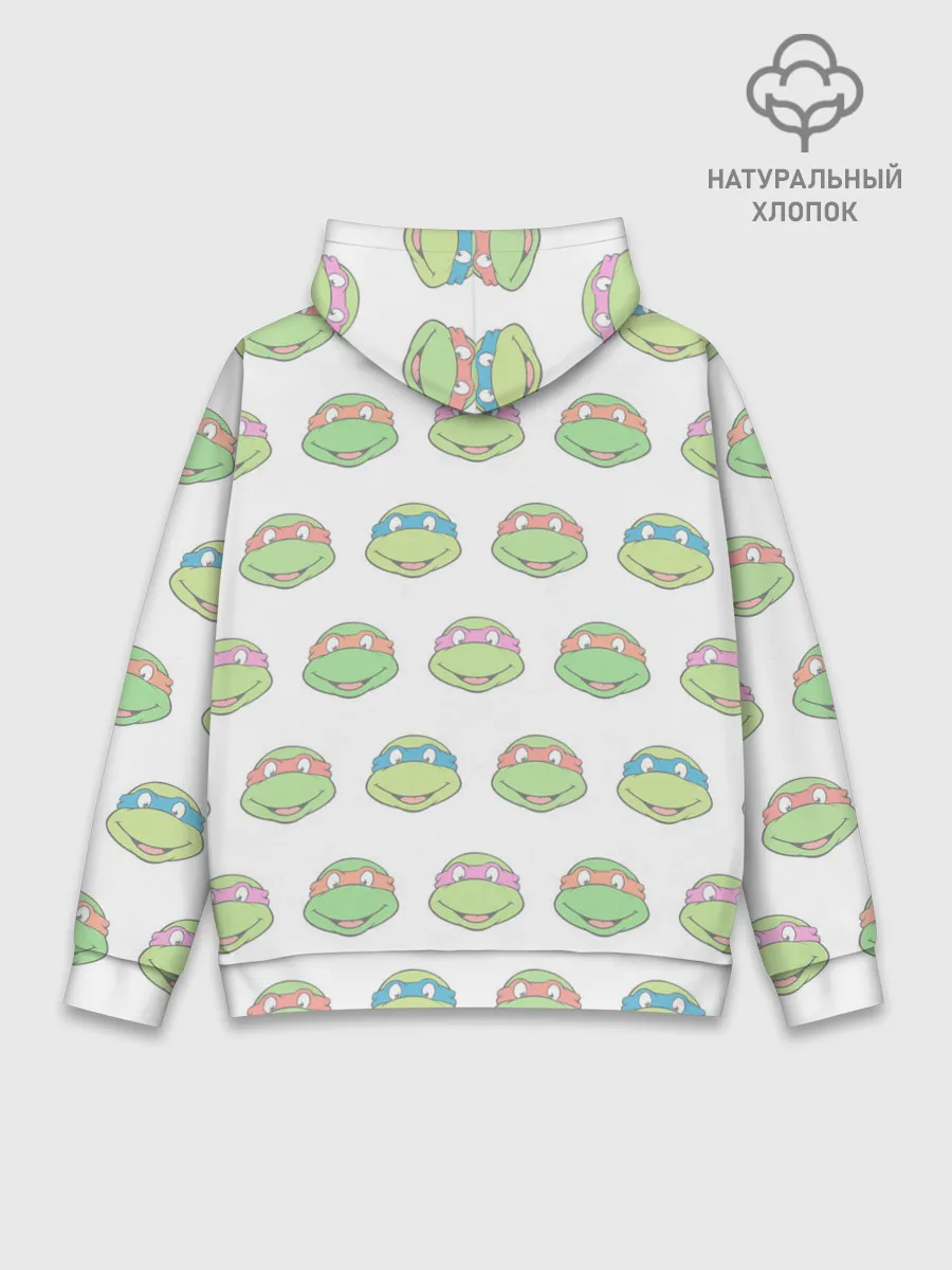 Худи мужской база хлопок / Черепашки-Ниндзя