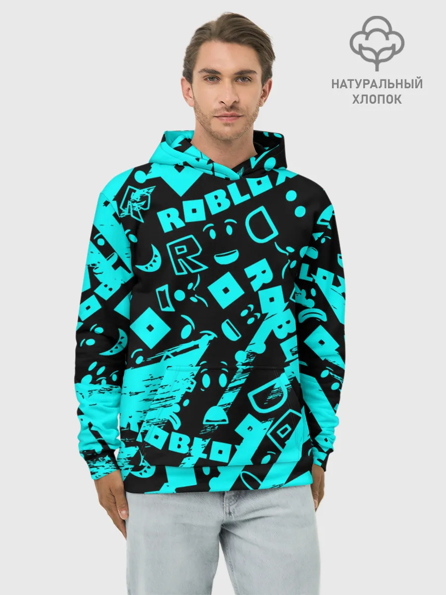 Худи мужской база хлопок / Roblox