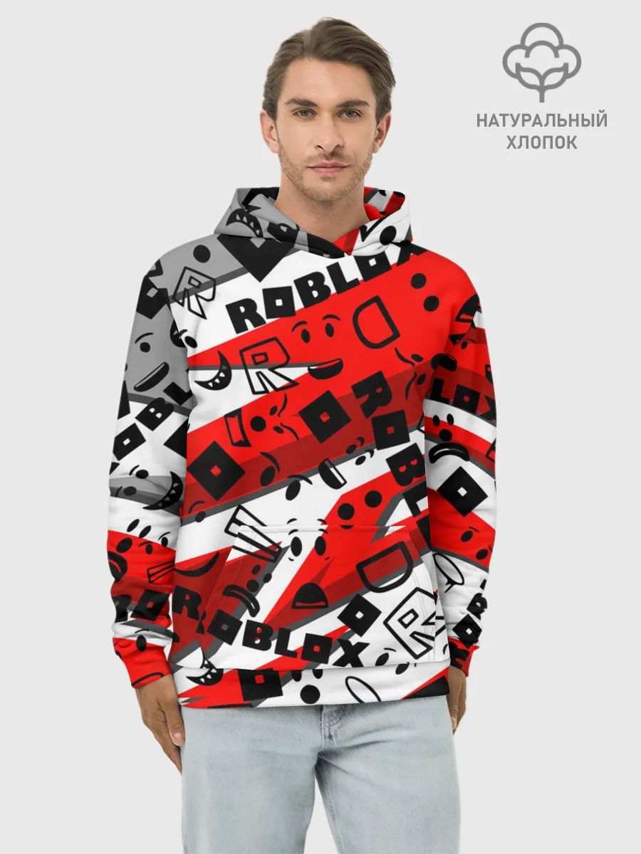 Худи мужской база хлопок / Roblox
