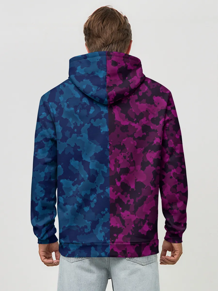 Худи мужской база хлопок / МИЛИТАРИ