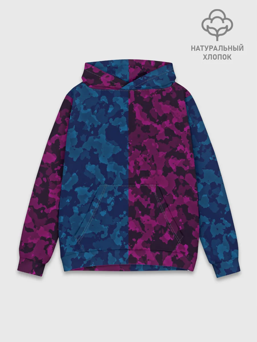 Худи мужской база хлопок / МИЛИТАРИ