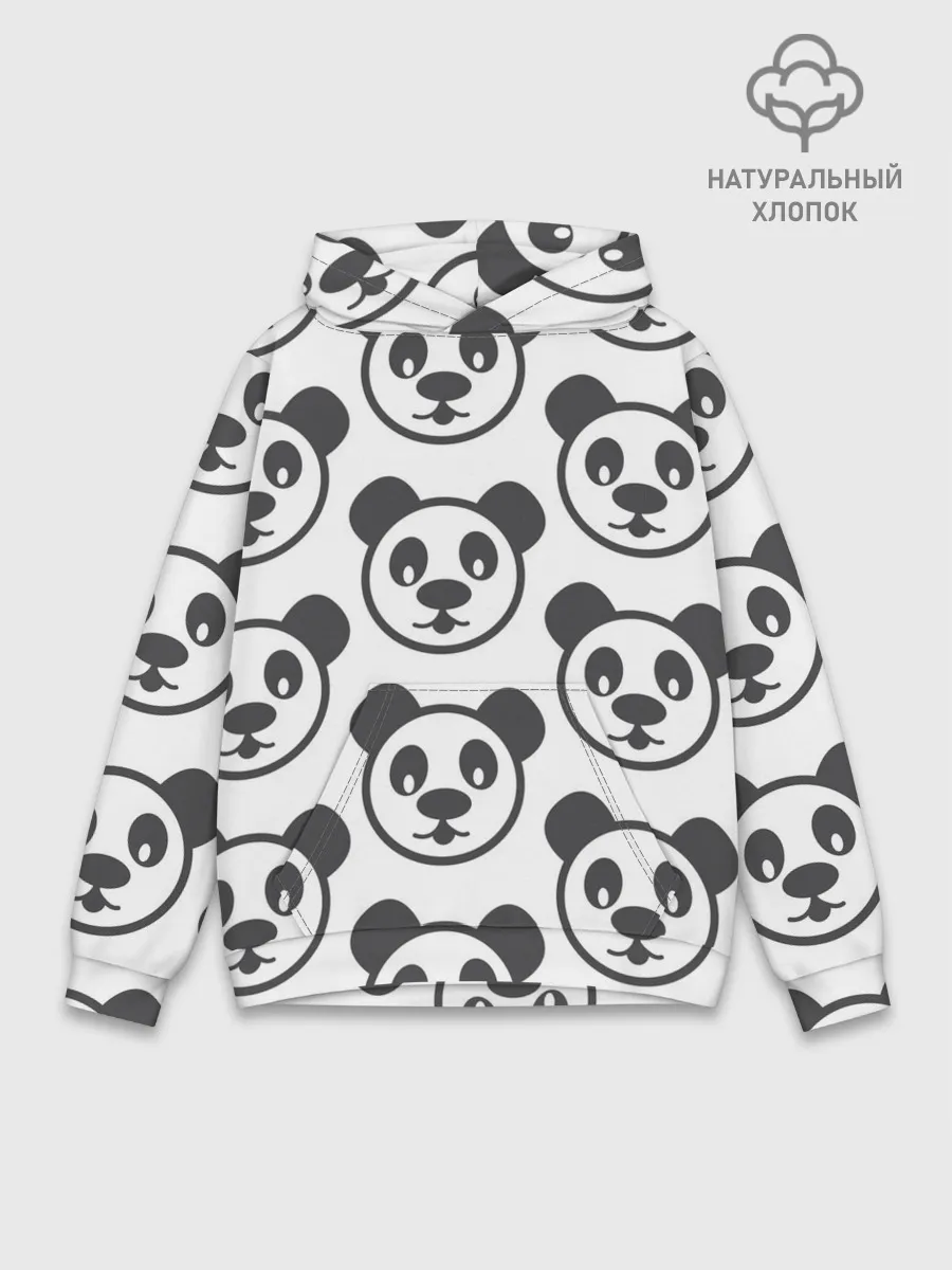 Худи мужской база хлопок / panda