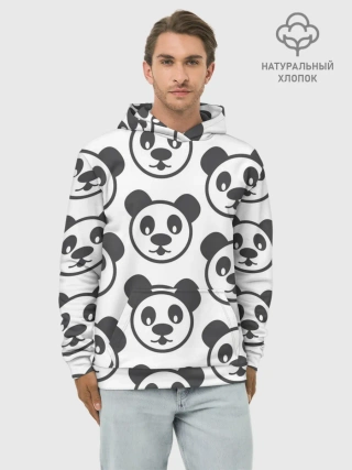 Худи мужской база хлопок / panda