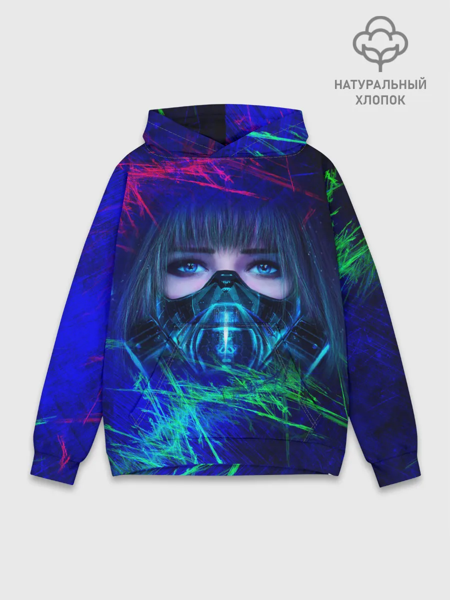 Худи мужской база хлопок / COVID-19