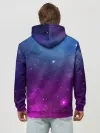 Худи мужской база хлопок / НЕОНОВЫЙ КОСМОС