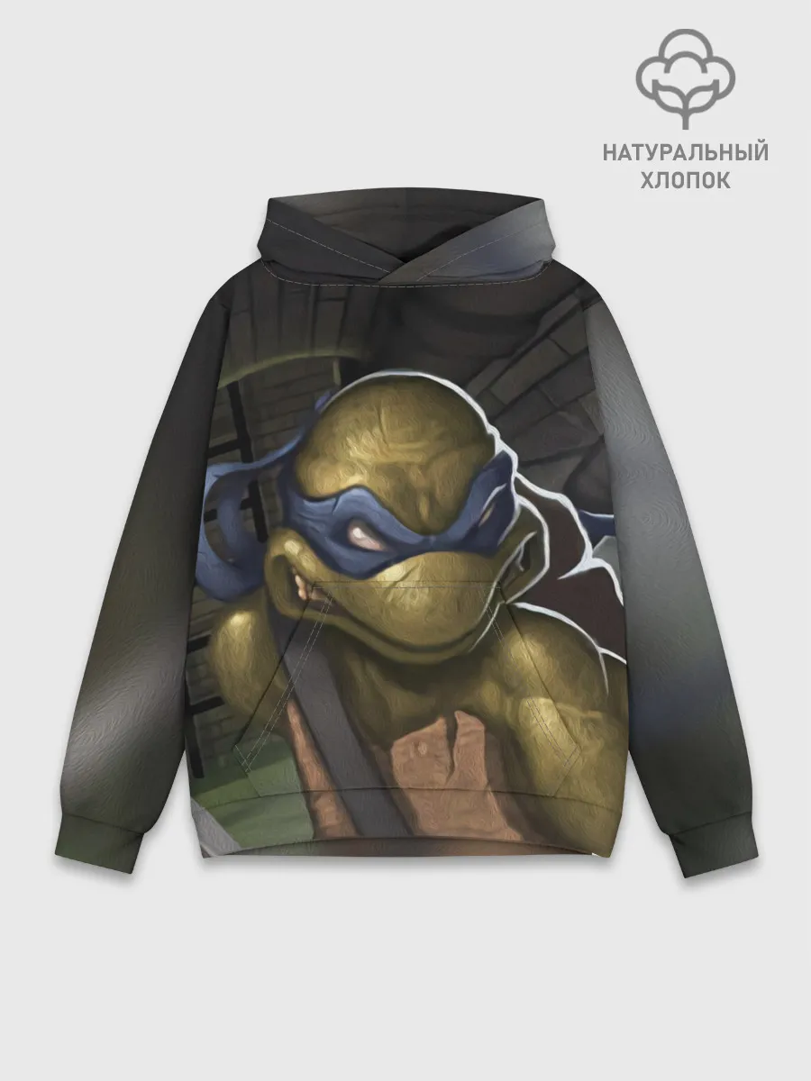 Худи мужской база хлопок / ЛЕОНАРДО