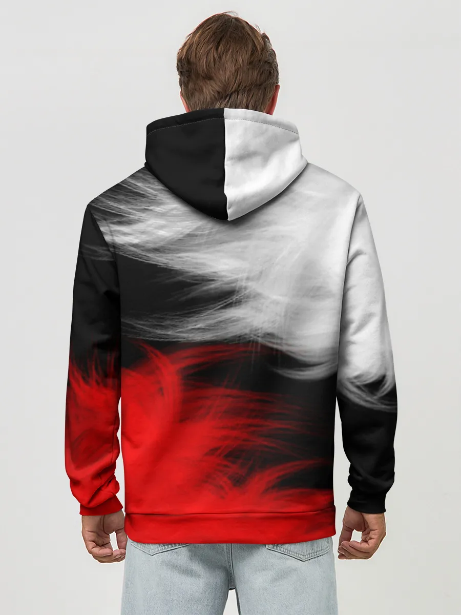 Худи мужской база хлопок / ПЕРЬЯ