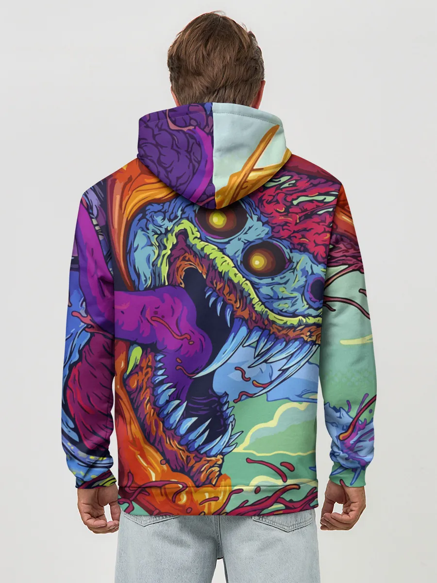 Худи мужской база хлопок / CS GO HYPERBEAST | КС ГО ХАЙПЕРБИСТ