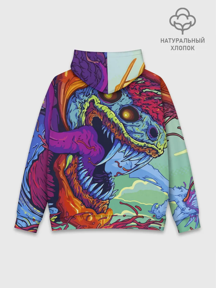Худи мужской база хлопок / CS GO HYPERBEAST | КС ГО ХАЙПЕРБИСТ
