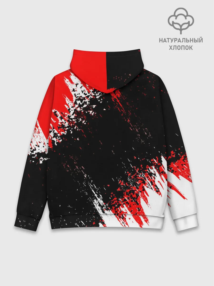 Худи мужской база хлопок / QUEEN.