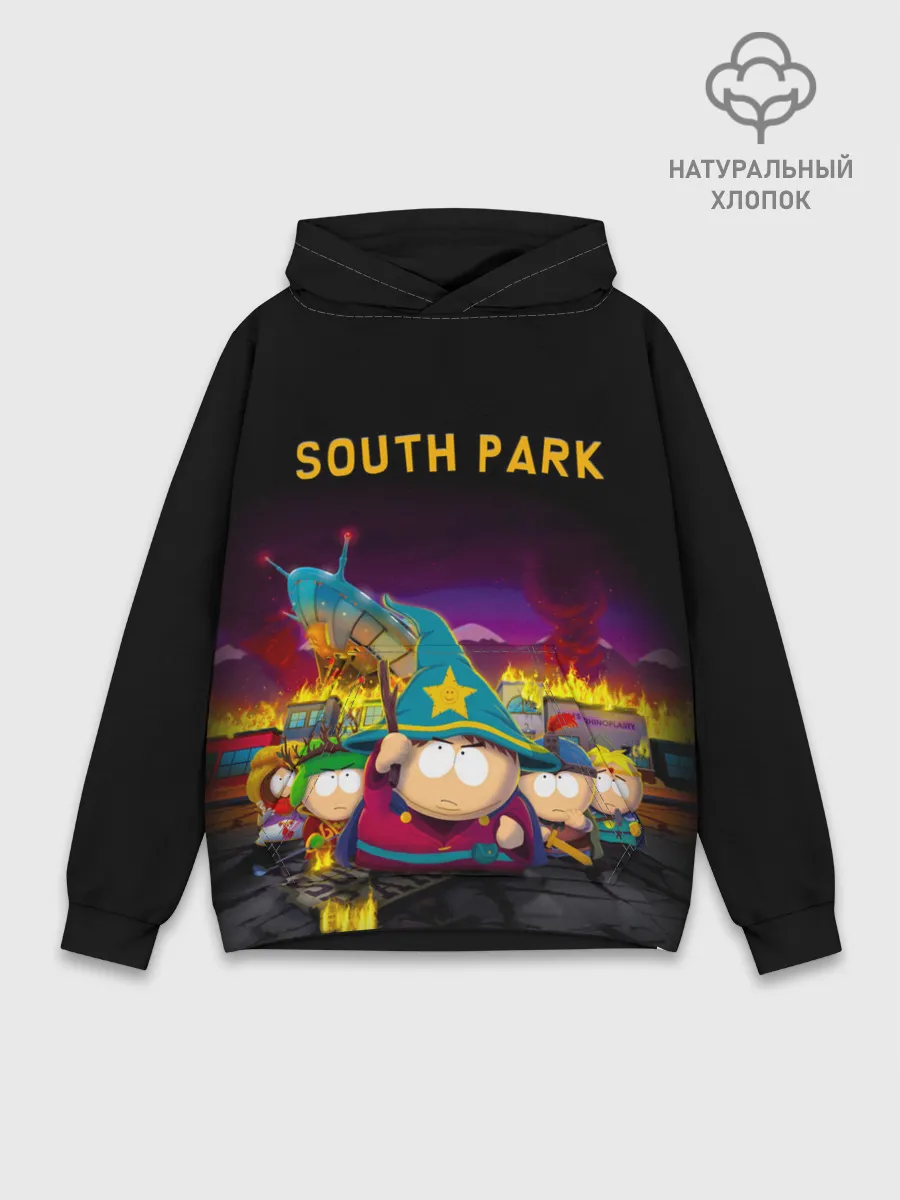 Худи мужской база хлопок / Южный Парк