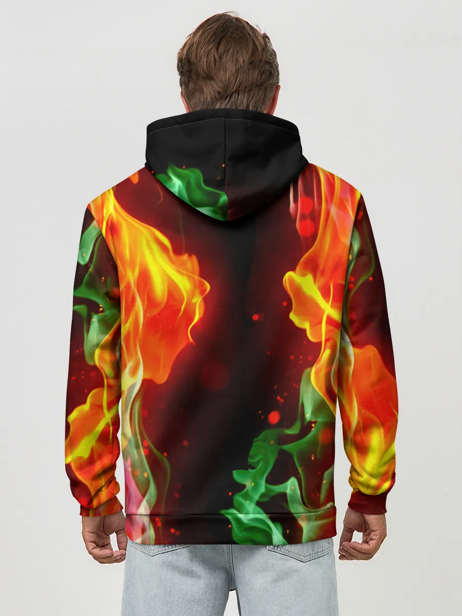 Худи мужской база хлопок / Marshmello