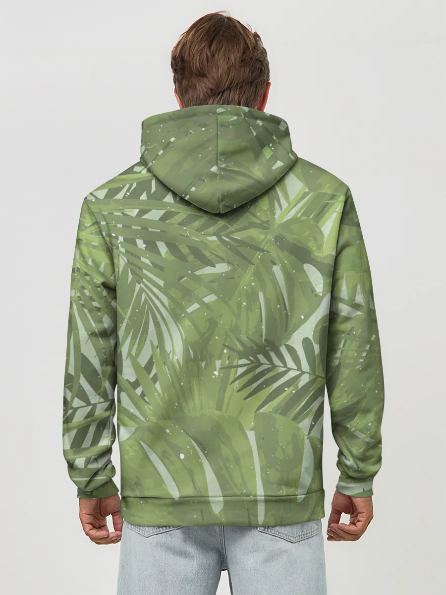 Худи мужской база хлопок / Я из джунглей