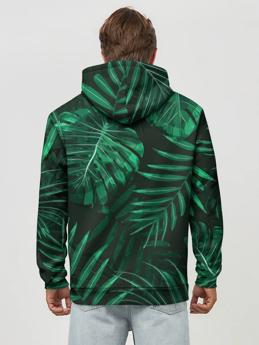 Худи мужской база хлопок / Я из джунглей