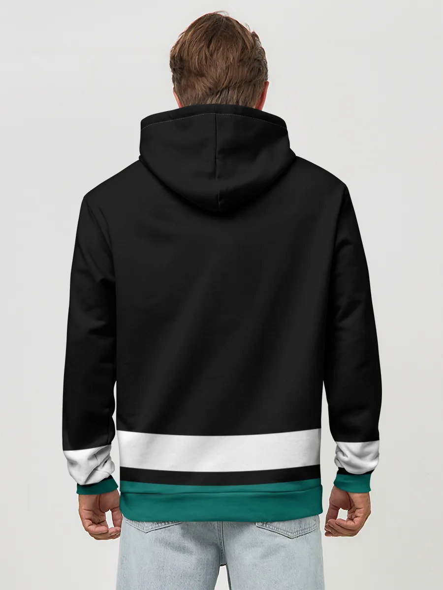 Худи мужской база хлопок / Анахайм Дакс