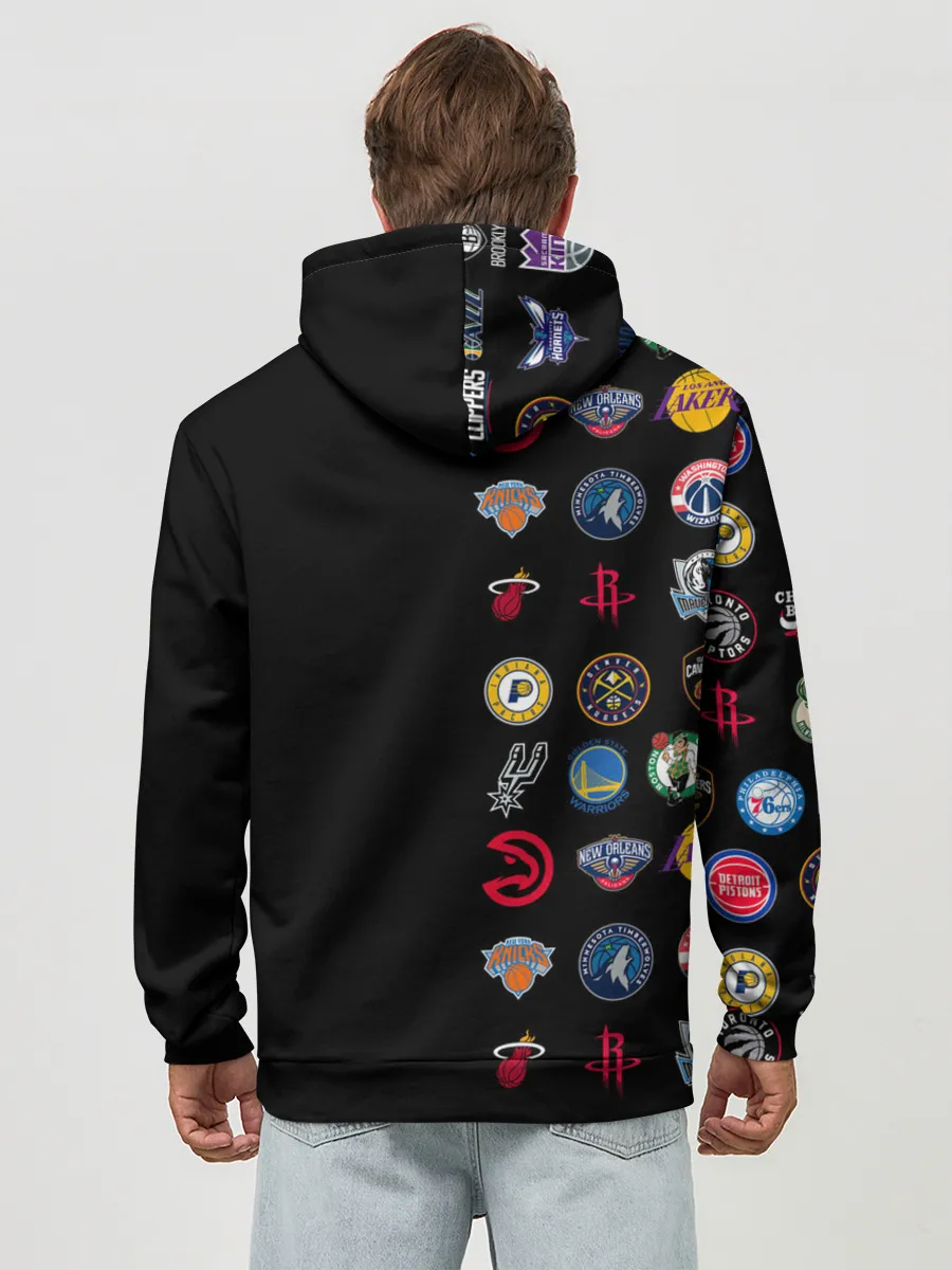 Худи мужской база хлопок / NBA