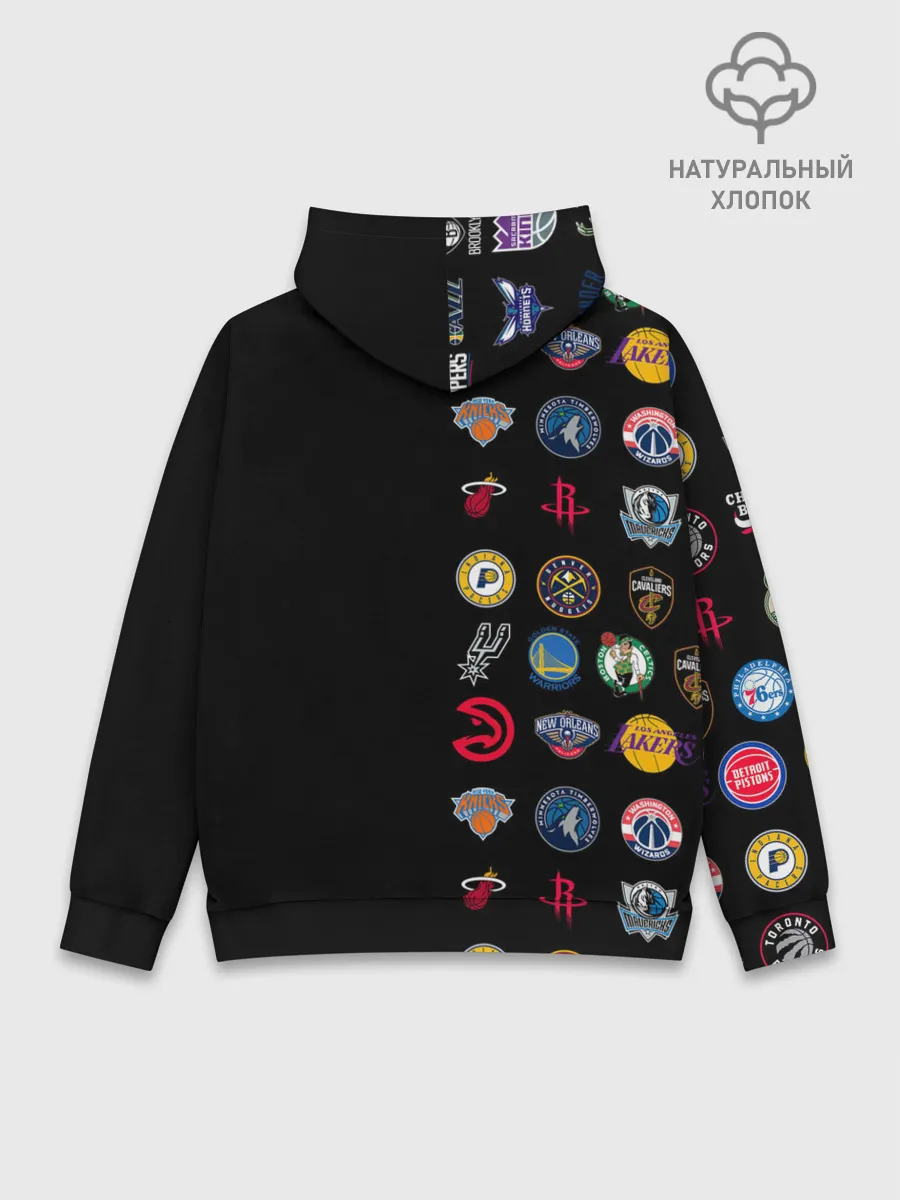 Худи мужской база хлопок / NBA
