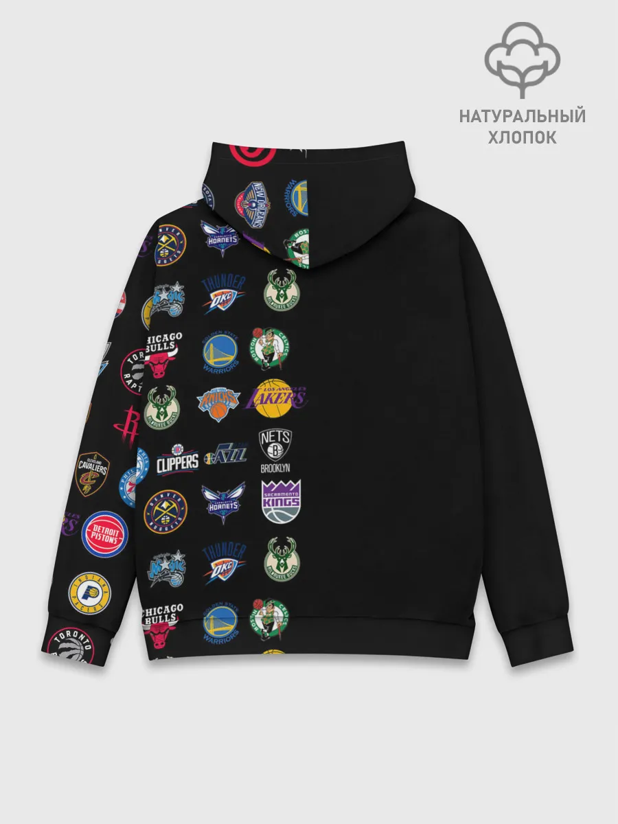 Худи мужской база хлопок / NBA