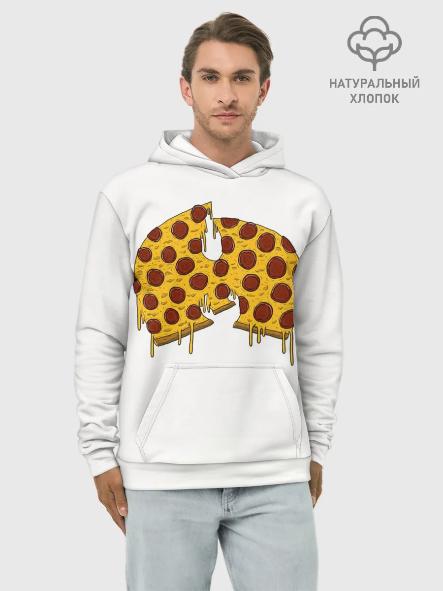 Худи мужской база хлопок / Pizza Clan