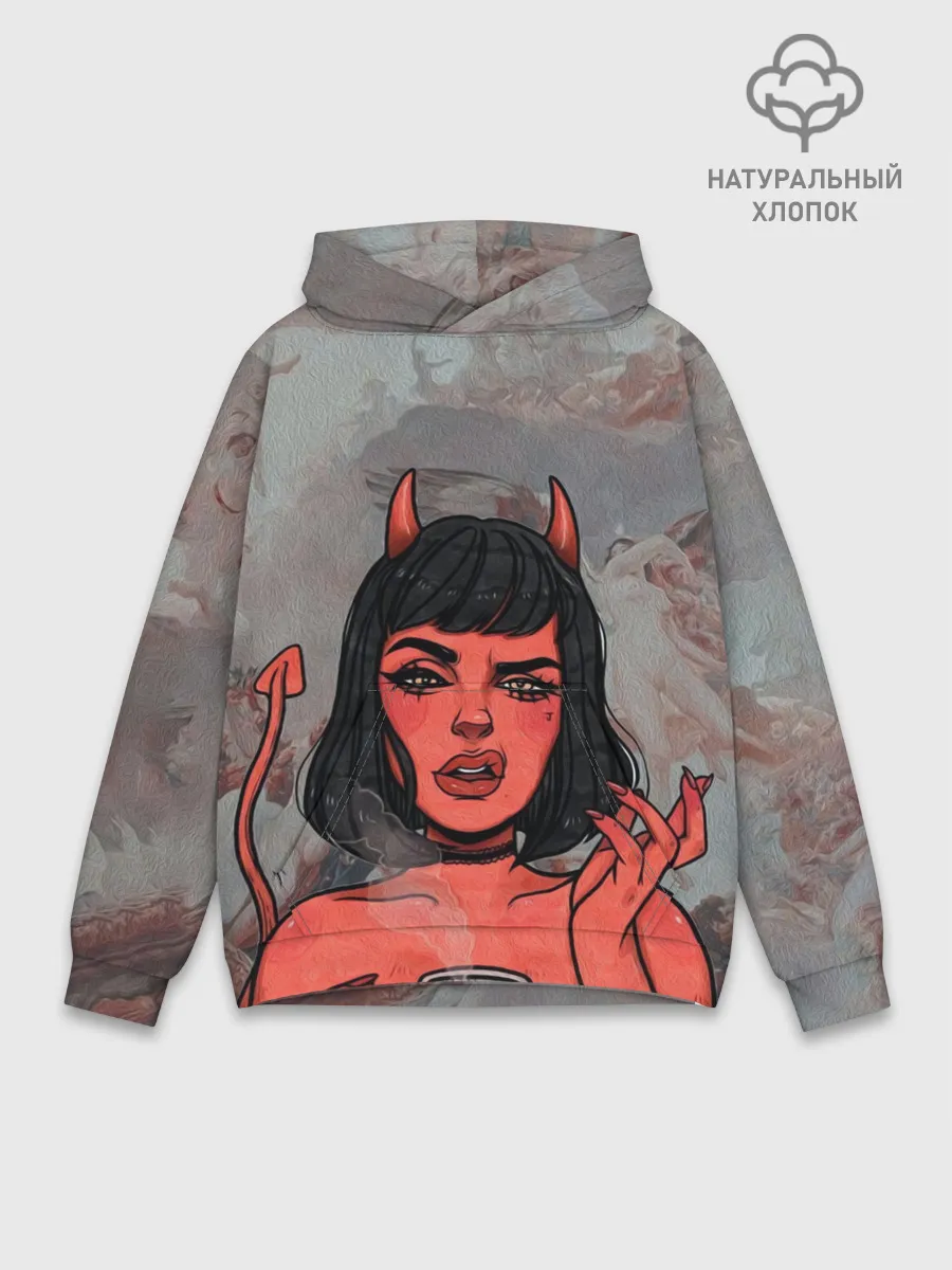 Худи мужской база хлопок / КОФЕЕК