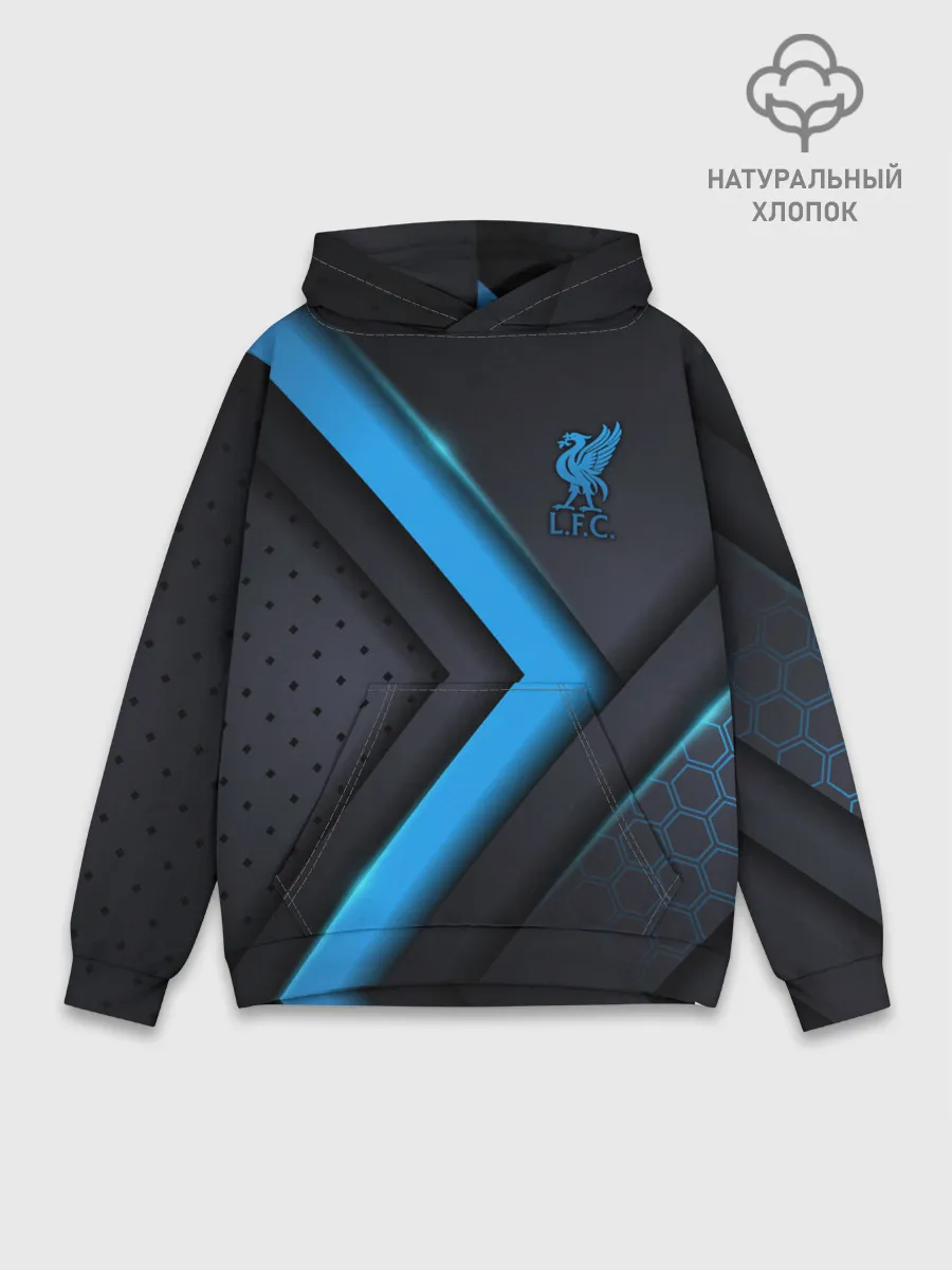 Худи мужской база хлопок / Liverpool F.C.