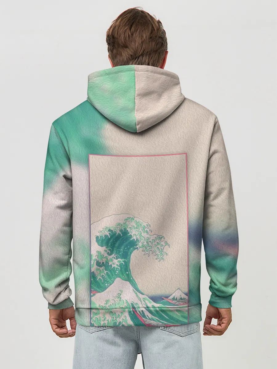 Худи мужской база хлопок / ЯПОНИЯ