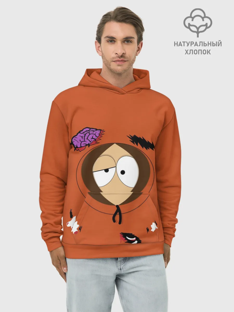 Худи мужской база хлопок / South Park. Dead Kenny