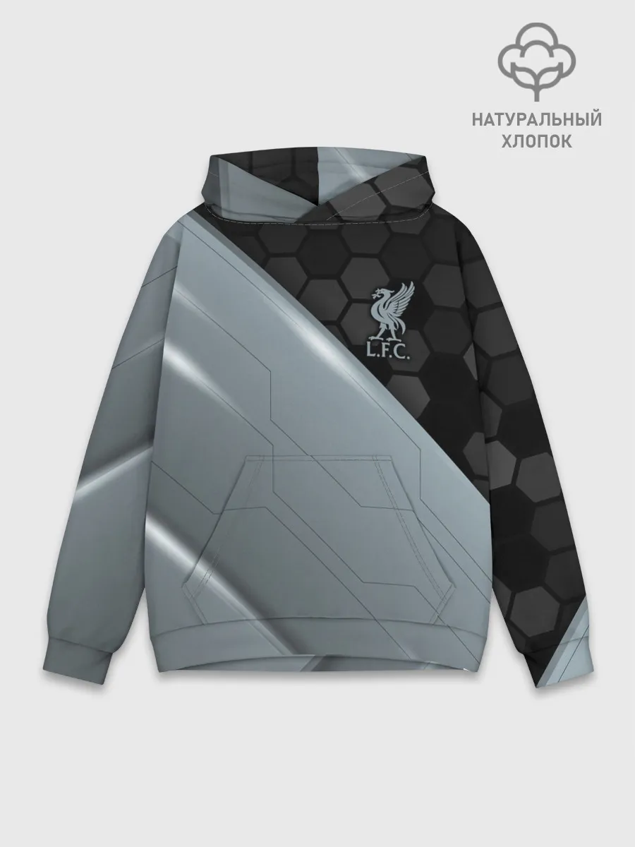 Худи мужской база хлопок / Liverpool F.C.