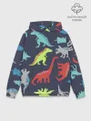 Худи мужской база хлопок / Динозавры