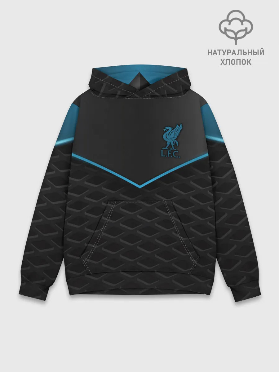 Худи мужской база хлопок / Liverpool F.C.