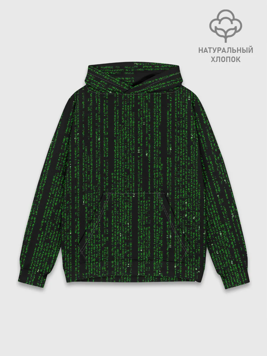Худи мужской база хлопок / Матрица