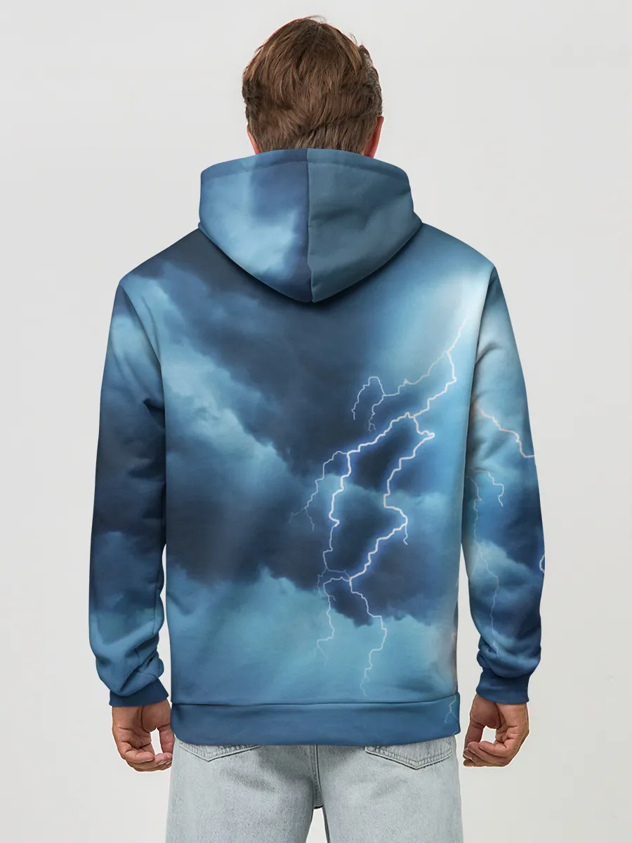 Худи мужской база хлопок / STORM