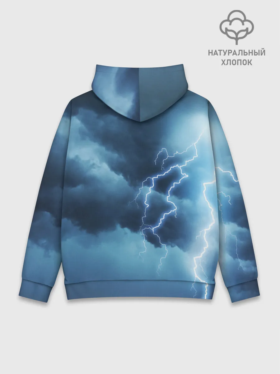 Худи мужской база хлопок / STORM