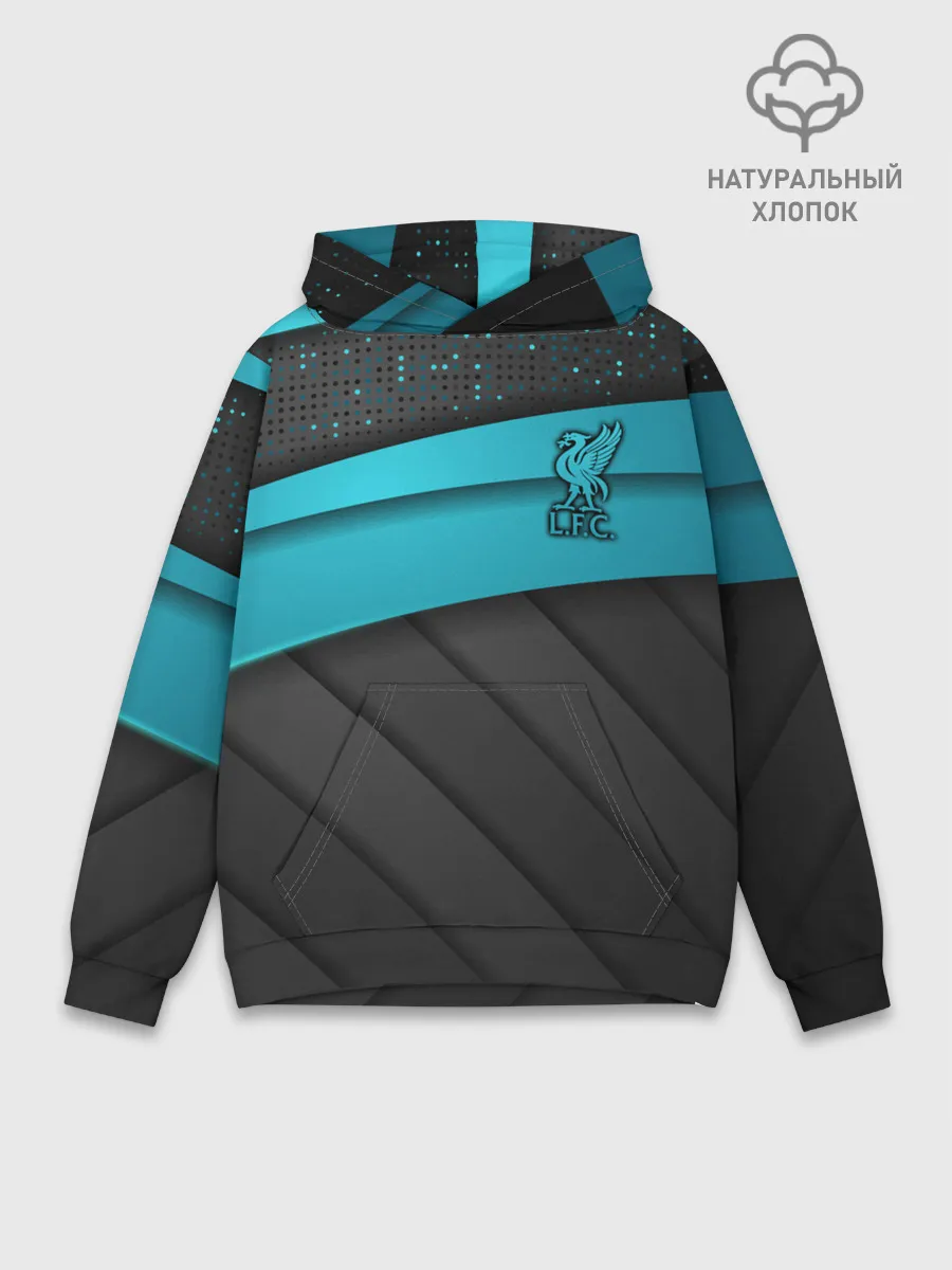 Худи мужской база хлопок / Liverpool F.C.