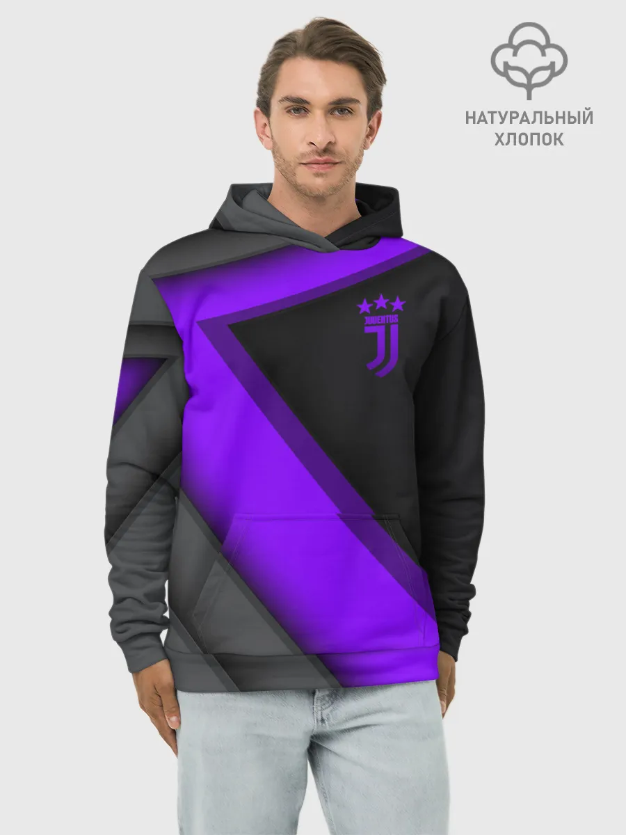 Худи мужской база хлопок / Juventus F.C.