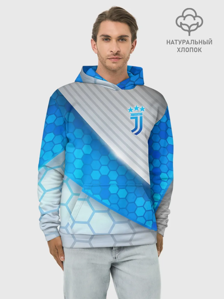 Худи мужской база хлопок / Juventus F.C.