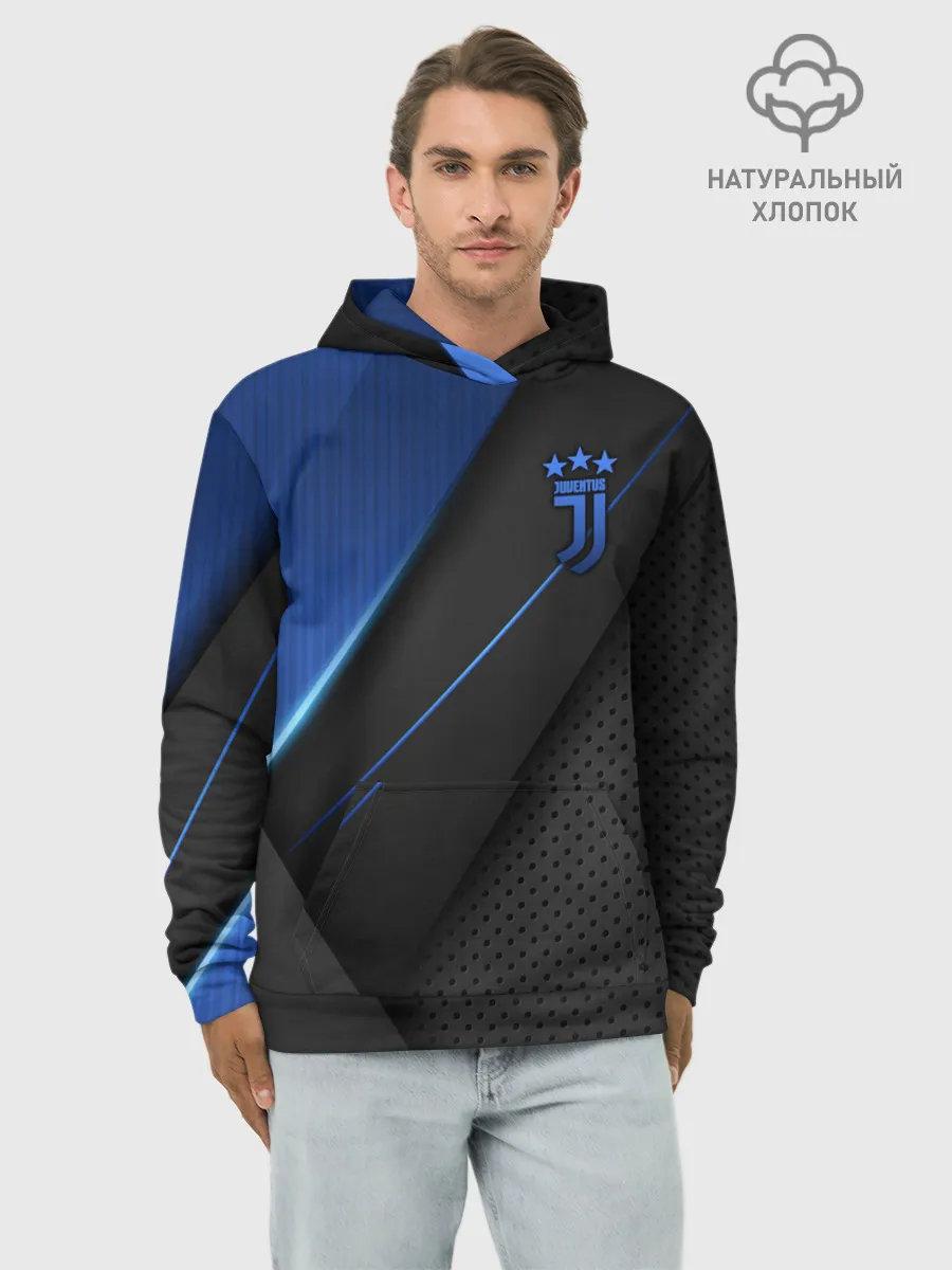 Худи мужской база хлопок / Juventus F.C.