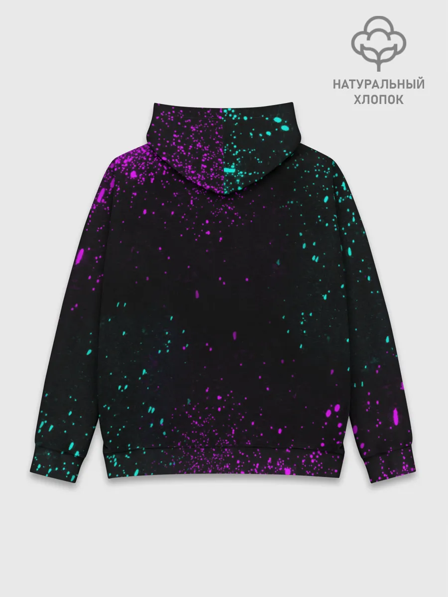 Худи мужской база хлопок / Панда