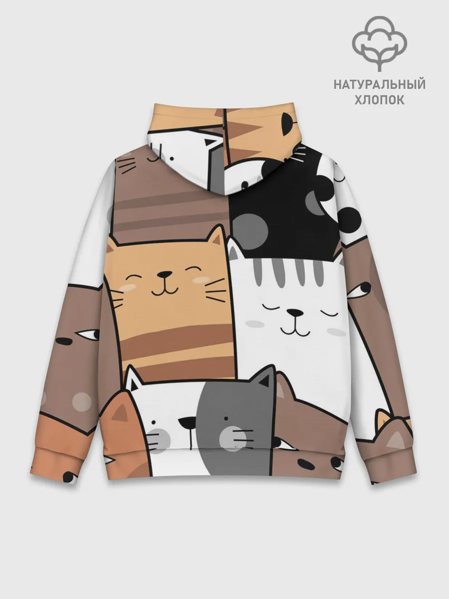 Худи мужской база хлопок / КОТЕЙКИ | ПАТТЕРН