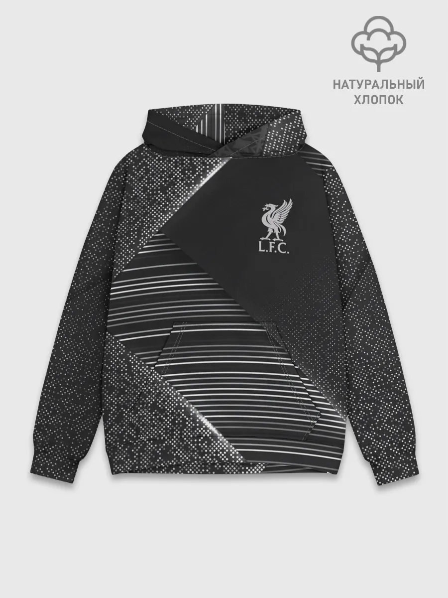 Худи мужской база хлопок / LIVERPOOL F.C. | ЛИВЕРПУЛЬ
