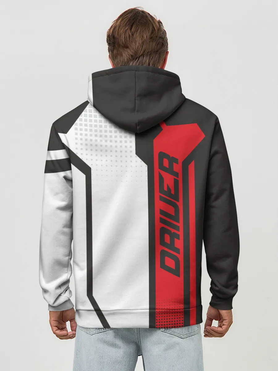 Худи мужской база хлопок / Toyota Driver team