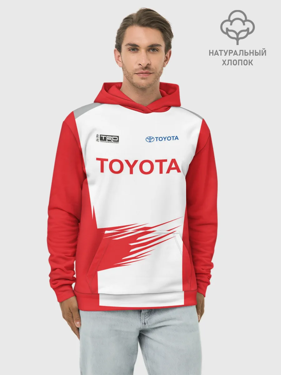 Худи мужской база хлопок / Toyota Driver