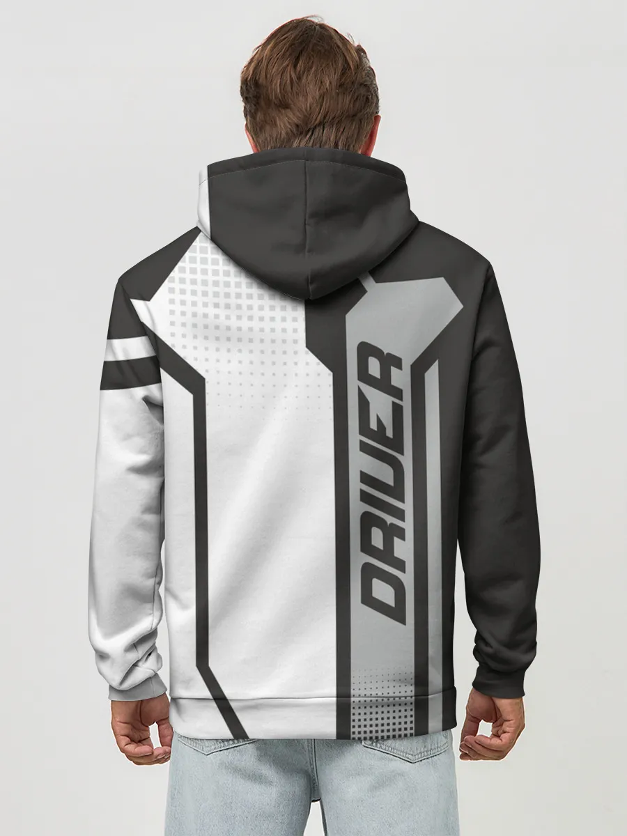 Худи мужской база хлопок / Mercedes Driver team