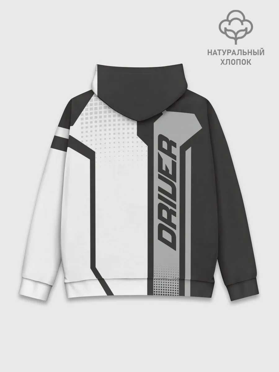 Худи мужской база хлопок / Mercedes Driver team