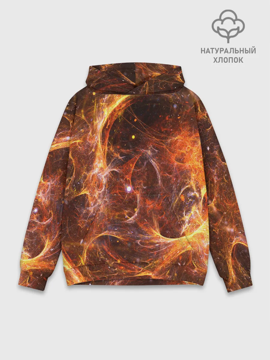 Худи мужской база хлопок / КОСМОС