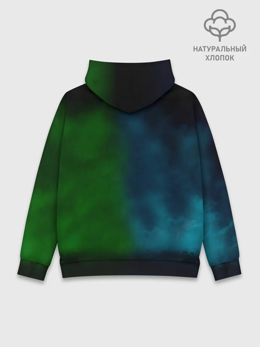 Худи мужской база хлопок / PREDATOR